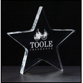 Acrylic Star Paperweight